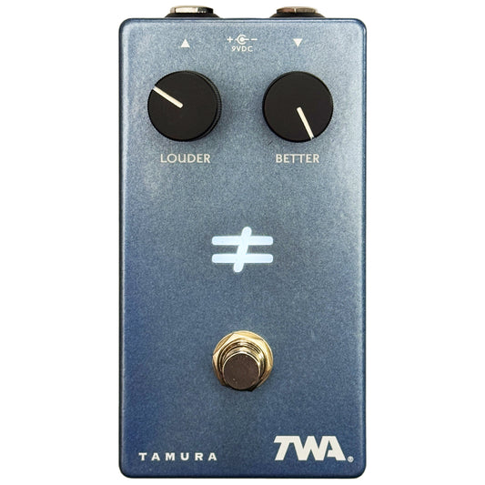 The TWA Better Box clean harmonic booster boosts harmonics even-order and odd-order harmonic content in any audio signal